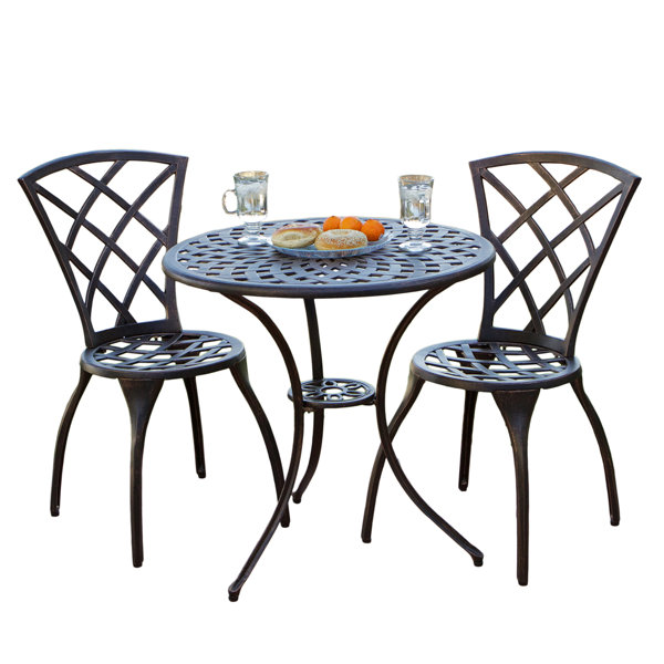 Two Person HAK Metal Patio Dining Sets You'll Love Wayfair